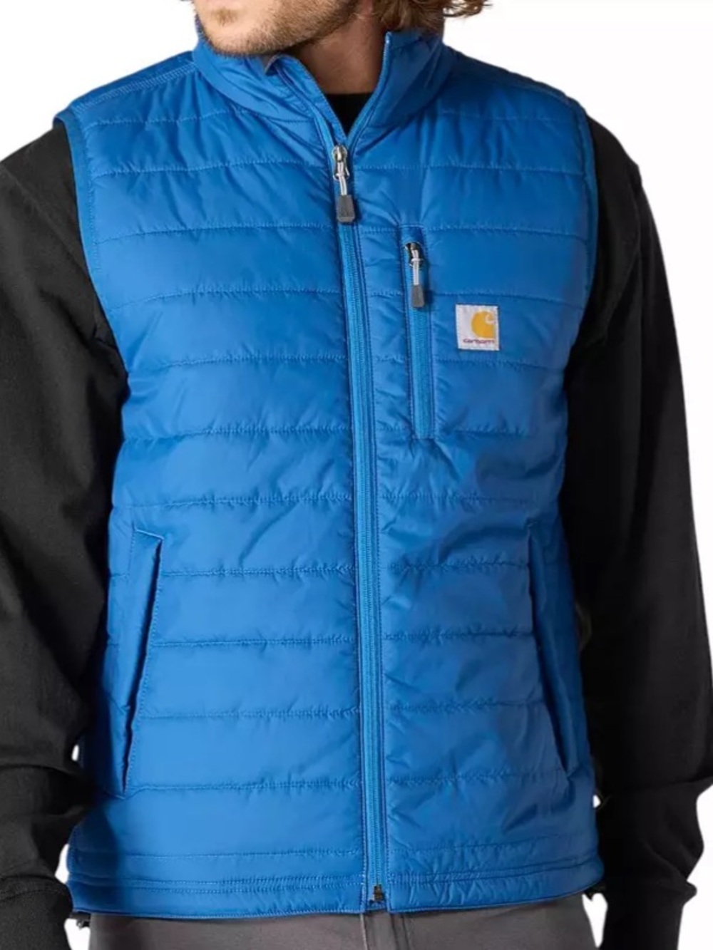 Carhartt Men's Gilliam Rain Defender Insulated Vest Blue Sizes 2XL & MEDIUM